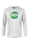 Upstate Running Club Bahama Performance Hooded L/S Tee w/ UPF 50+