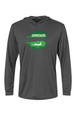 Upstate Running Club Bahama Performance Hooded L/S Tee w/ UPF 50+