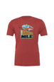 The Downville Mile Unisex Triblend Tee