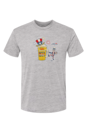 Red White & Brew 5K Triblend Crew