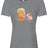 Beer and BBQ 5K Ladies' Relaxed Fit Triblend Tee