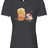 Beer and BBQ 5K Ladies' Relaxed Fit Triblend Tee