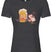 Beer and BBQ 5K Ladies' Relaxed Fit Triblend Tee