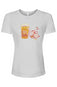 Beer and BBQ 5K Ladies' Relaxed Fit Triblend Tee