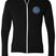 The Longest Night Triblend Full-Zip Lightweight Hoodie