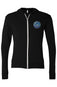 The Longest Night Triblend Full-Zip Lightweight Hoodie