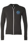 The Longest Night Triblend Full-Zip Lightweight Hoodie
