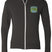 Midland Mountains Marathon - Half Marathon Triblend Full-Zip Lightweight Hoodie