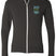 Paris Mountain Half Marathon Triblend Full-Zip Lightweight Hoodie