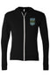 Paris Mountain Half Marathon Triblend Full-Zip Lightweight Hoodie