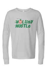 Holiday Hustle 5K Youth Triblend L/S Tee