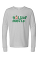 Holiday Hustle 5K Youth Triblend L/S Tee