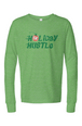 Holiday Hustle 5K Youth Triblend L/S Tee