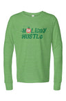 Holiday Hustle 5K Youth Triblend L/S Tee