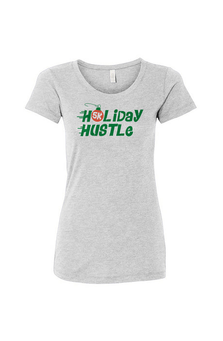 Holiday Hustle 5K Ladies' Triblend Tee