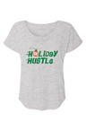 Holiday Hustle 5K Ladies' Triblend Tee