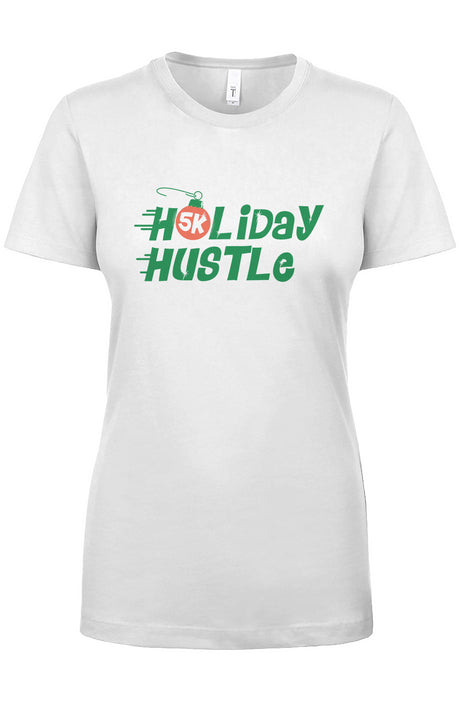 Holiday Hustle 5K Ladies' Triblend Tee