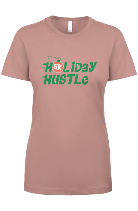 Holiday Hustle 5K Ladies' Triblend Tee