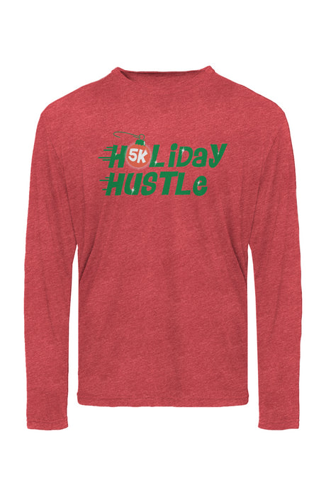 Holiday Hustle 5K Triblend L/S Tee