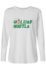 Holiday Hustle 5K Triblend L/S Tee
