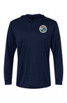 Wrightsville Beach Triathlon Bahama Hooded L/S Tee