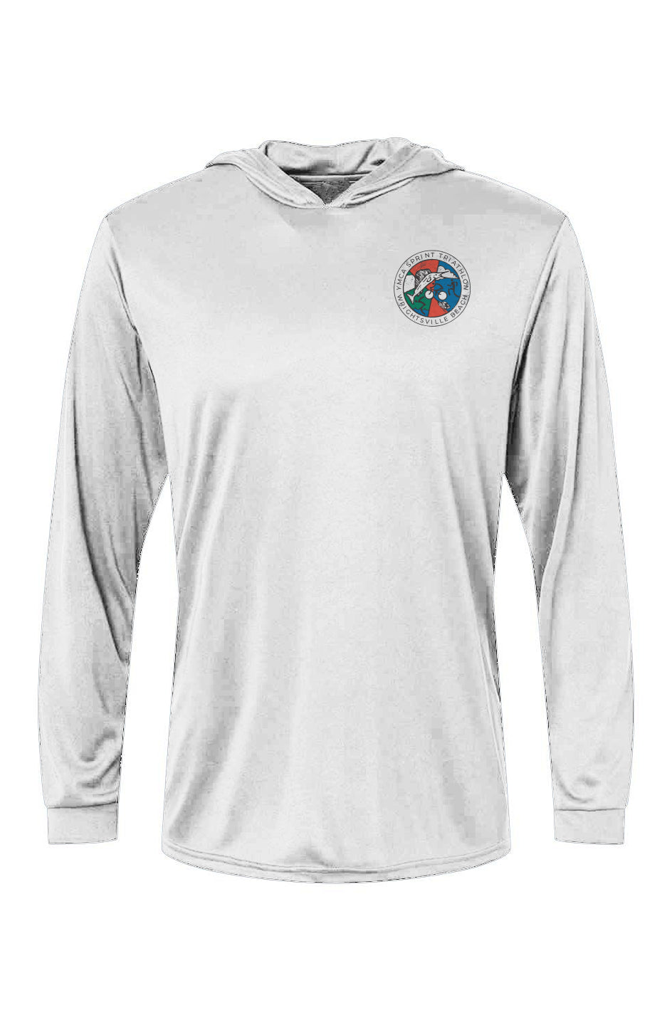 Wrightsville Beach Triathlon Bahama Hooded L/S Tee