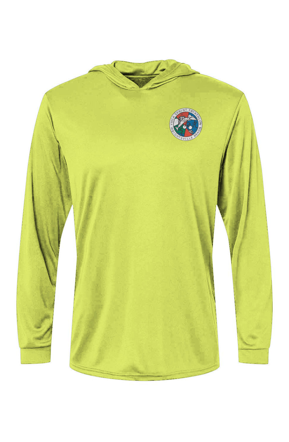 Wrightsville Beach Triathlon Bahama Hooded L/S Tee