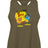 Hot Pursuit 1 Mile Ladies' Racerback Cropped Tank