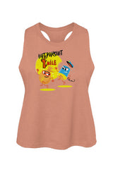 Hot Pursuit 1 Mile Ladies' Racerback Cropped Tank