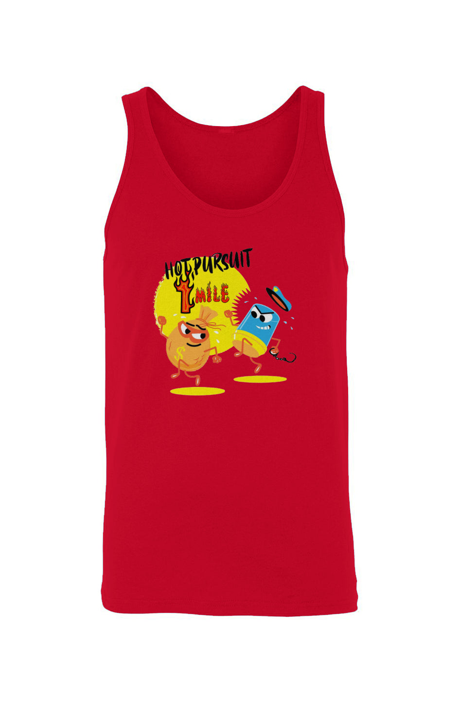 Hot Pursuit 1 Mile Unisex Jersey Tank