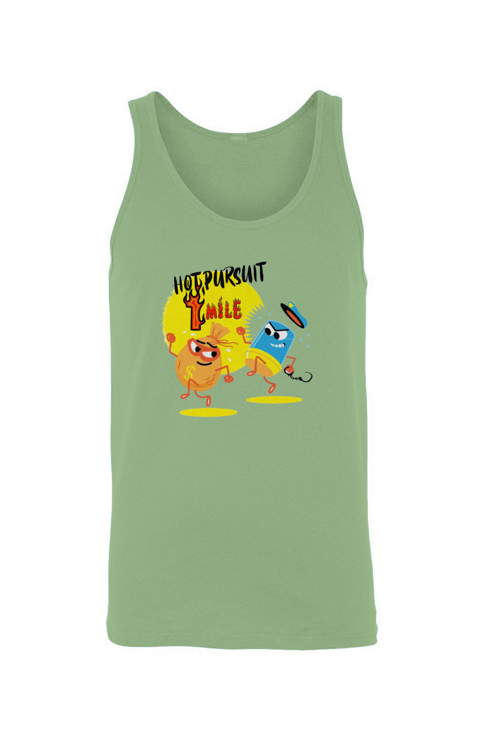 Hot Pursuit 1 Mile Unisex Jersey Tank