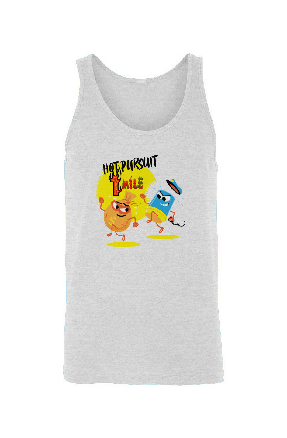 Hot Pursuit 1 Mile Unisex Jersey Tank
