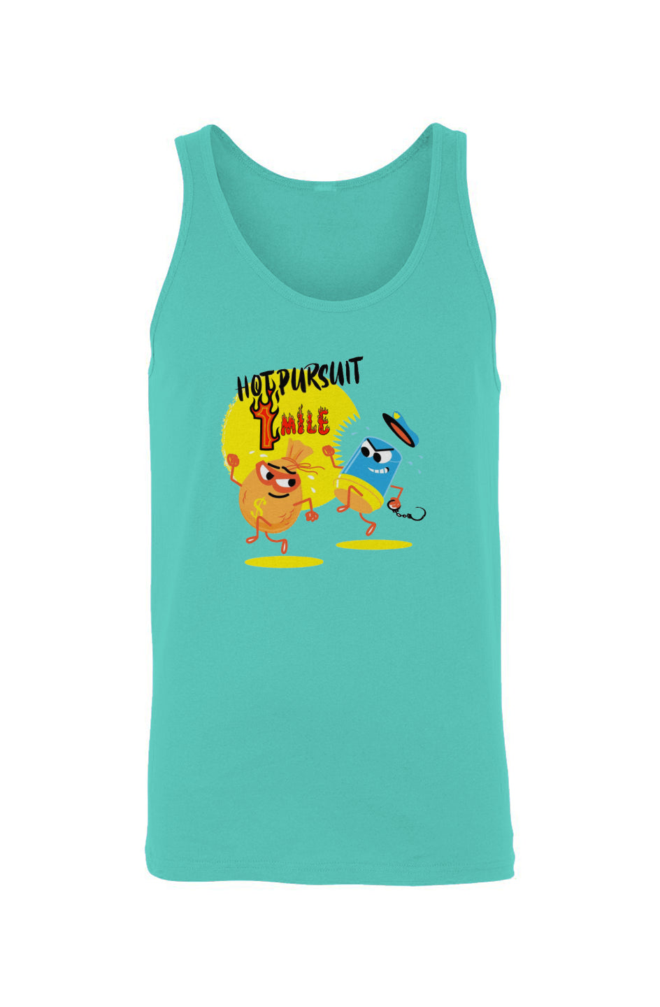 Hot Pursuit 1 Mile Unisex Jersey Tank
