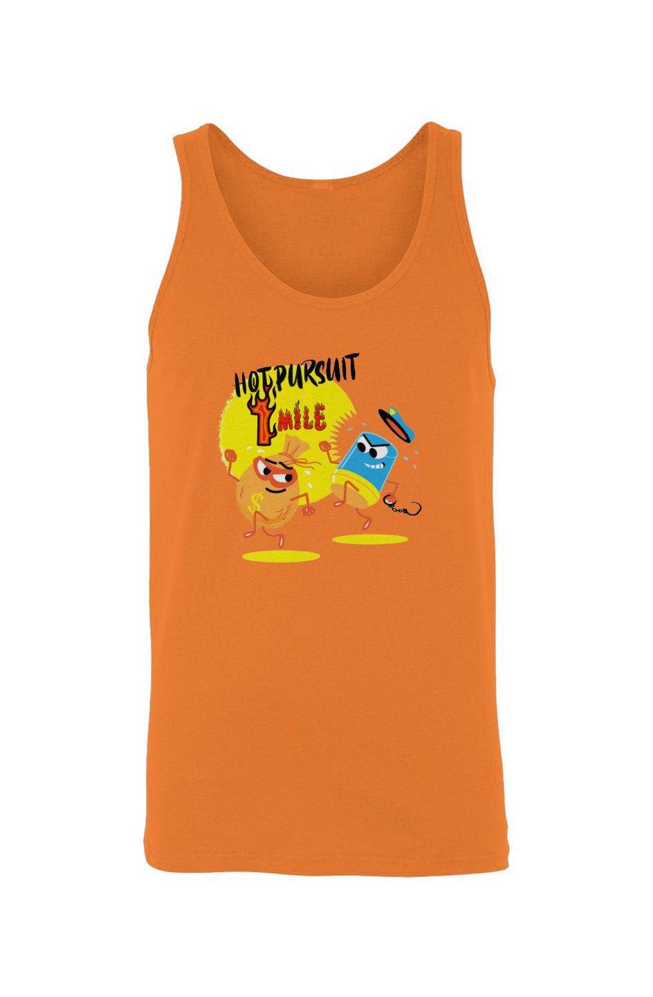 Hot Pursuit 1 Mile Unisex Jersey Tank