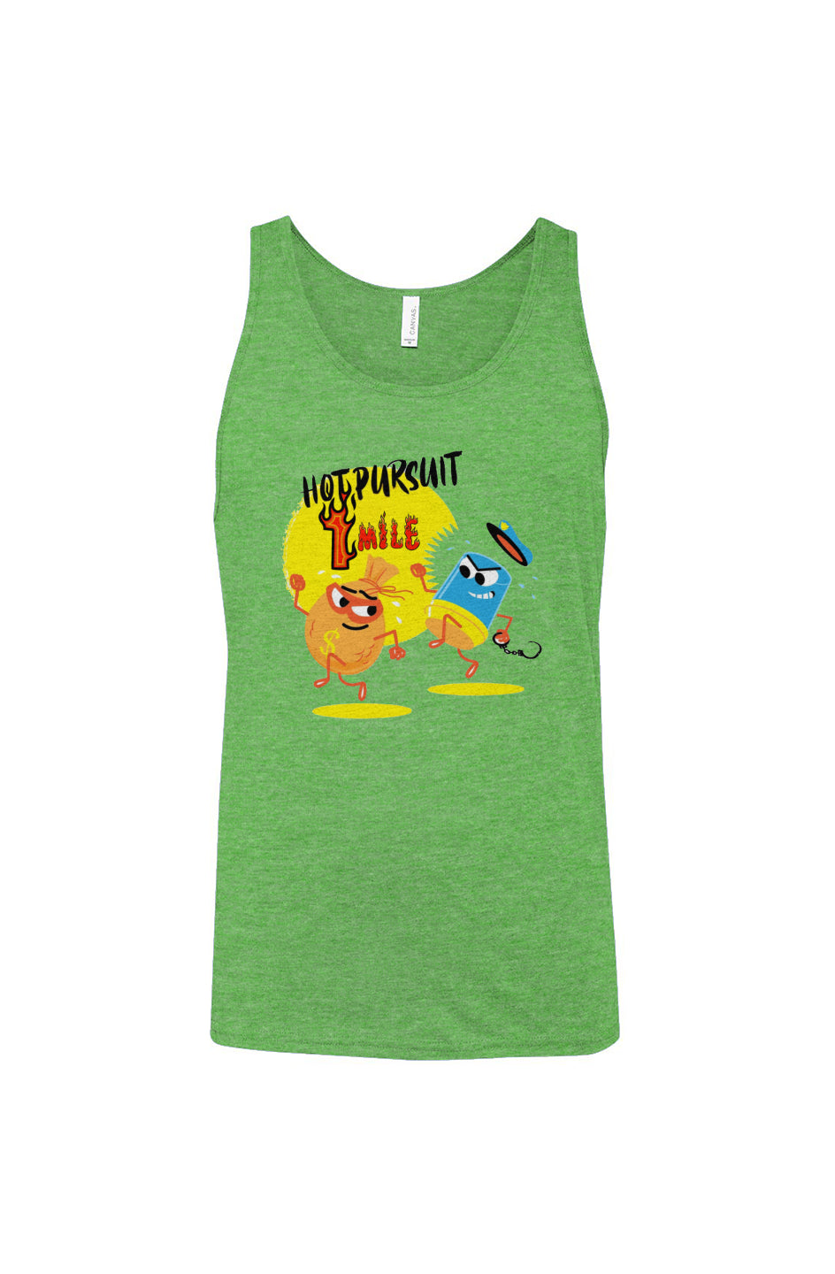 Hot Pursuit 1 Mile Unisex Jersey Tank