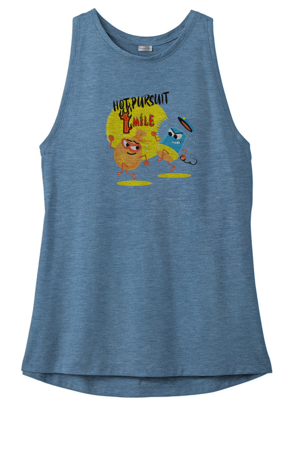 Hot Pursuit 1 Mile Ladies' Tri-Blend Wicking Tank