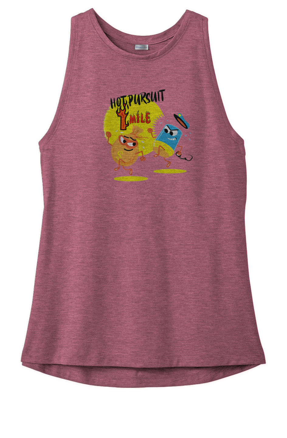 Hot Pursuit 1 Mile Ladies' Tri-Blend Wicking Tank