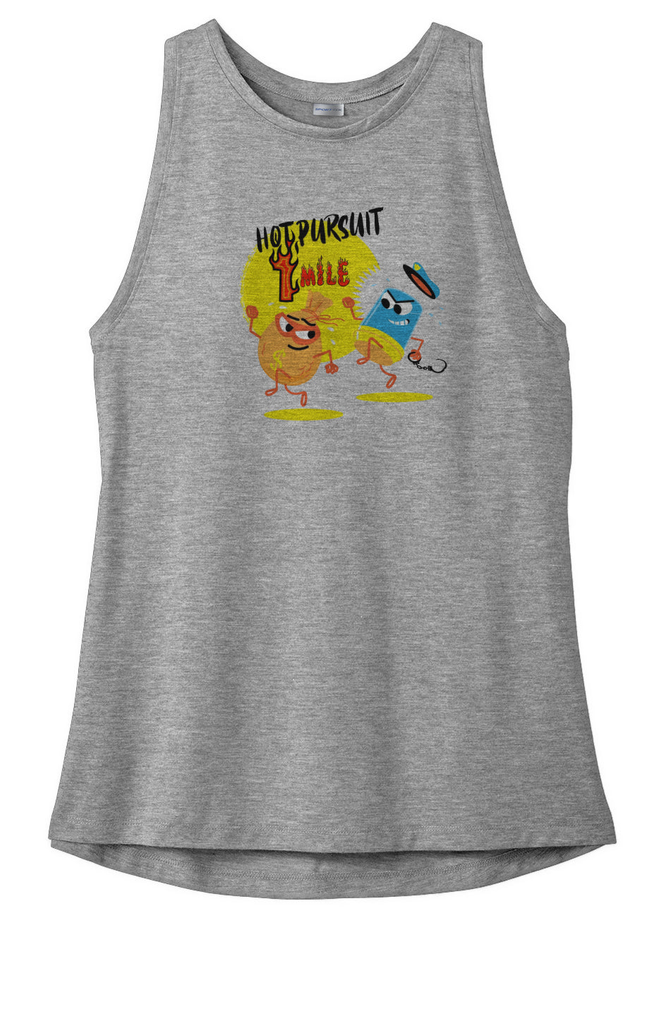 Hot Pursuit 1 Mile Ladies' Tri-Blend Wicking Tank