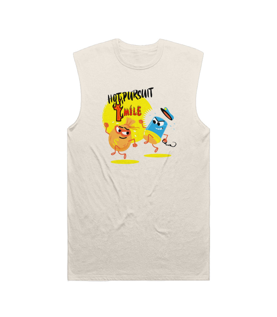 Hot Pursuit 1 Mile Men's Active Blend Staple Tank