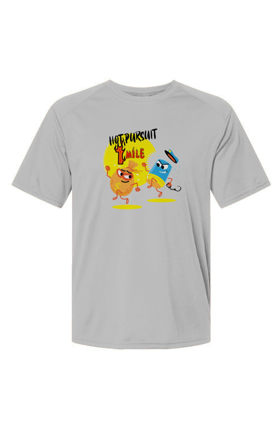 Hot Pursuit 1 Mile Men's Islander Performance Tee w/ UPF 50+