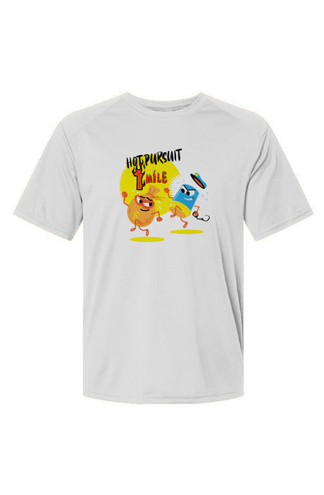 Hot Pursuit 1 Mile Men's Islander Performance Tee w/ UPF 50+
