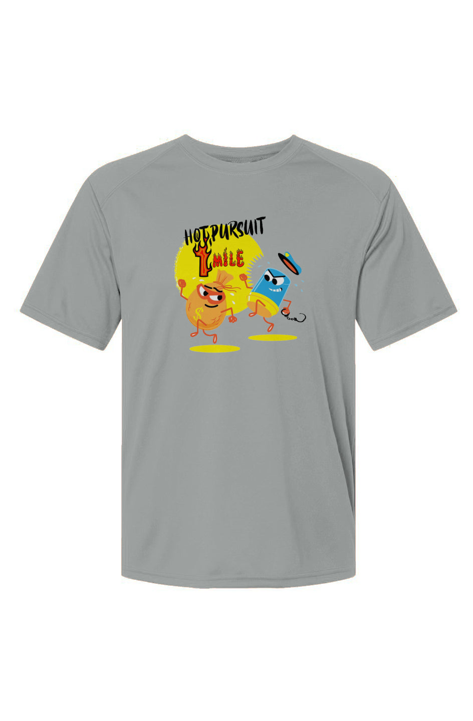 Hot Pursuit 1 Mile Men's Islander Performance Tee w/ UPF 50+