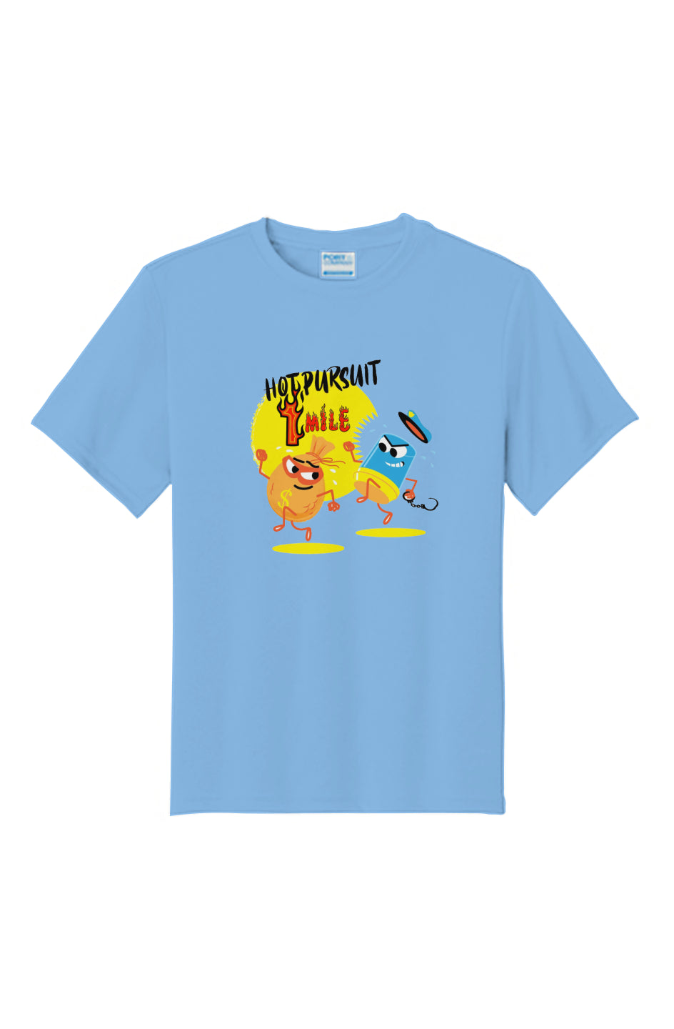 Hot Pursuit 1 Mile Youth Performance Tee w/ UPF 50+
