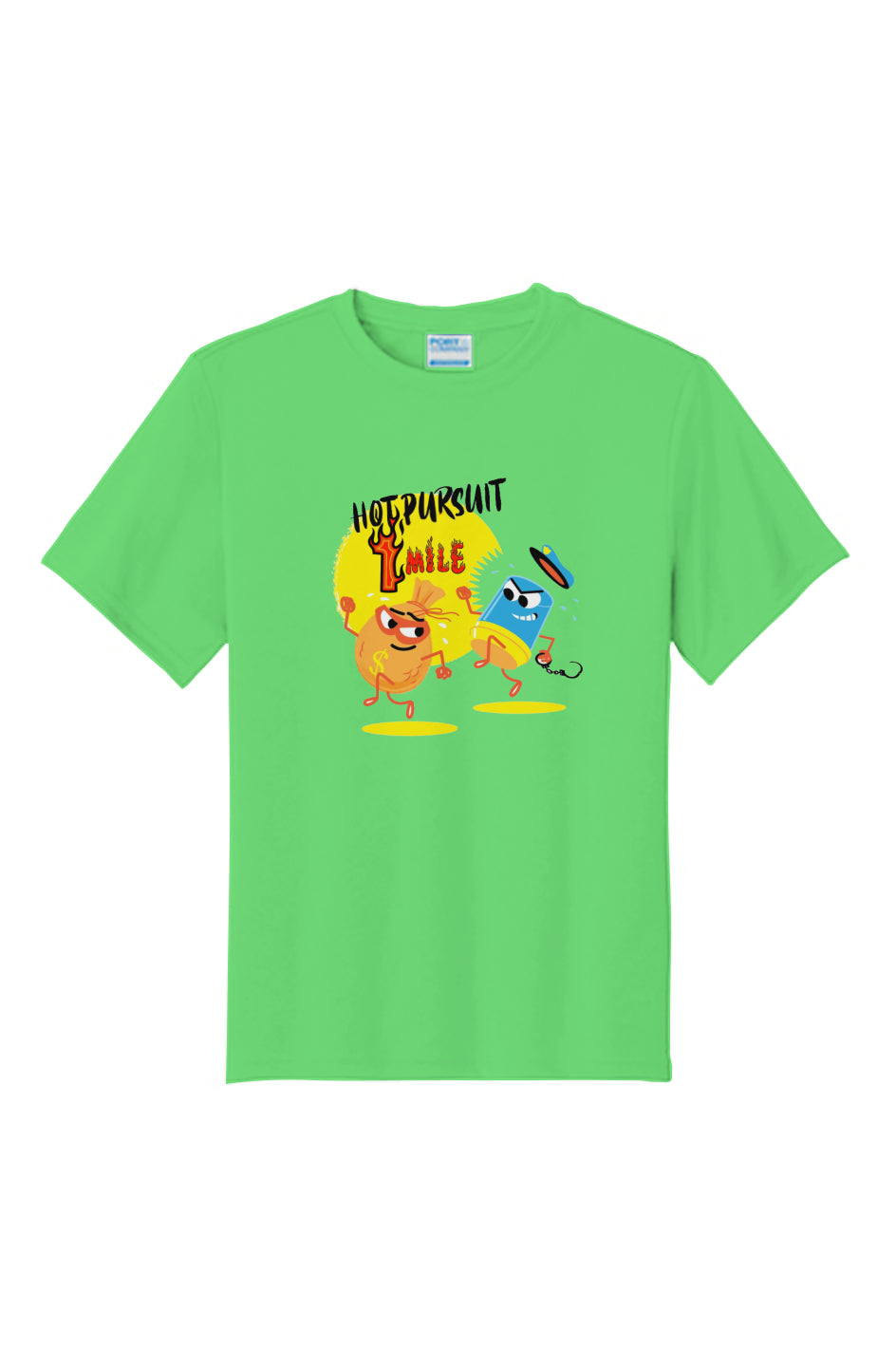 Hot Pursuit 1 Mile Youth Performance Tee w/ UPF 50+