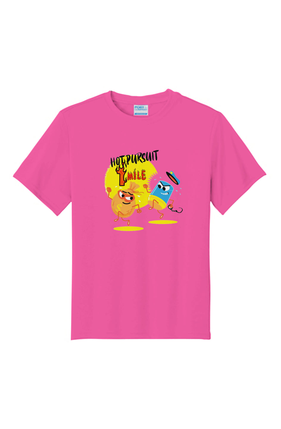 Hot Pursuit 1 Mile Youth Performance Tee w/ UPF 50+