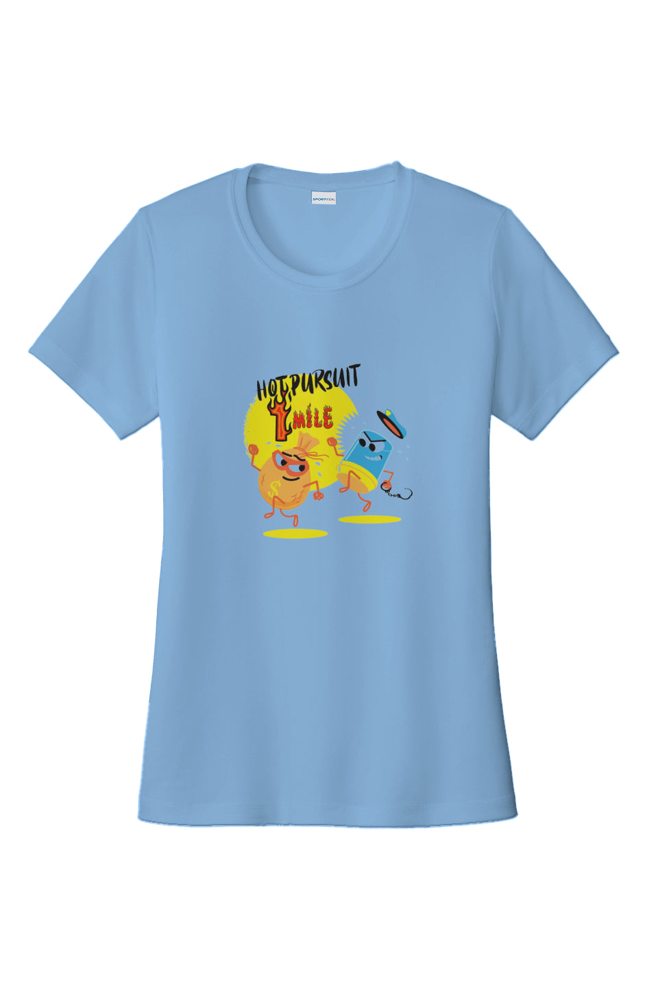 Hot Pursuit 1 Mile Ladies' Islander Performance Tee w/ UPF 50+
