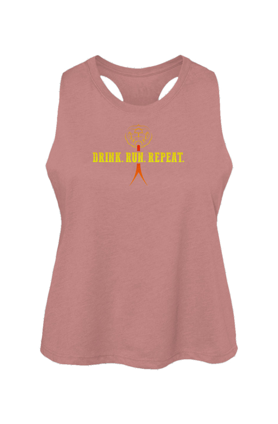 Copperhead Beer Relay Ladies' Racerback Cropped Tank