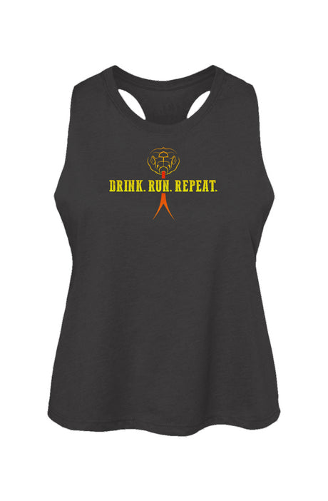 Copperhead Beer Relay Ladies' Racerback Cropped Tank