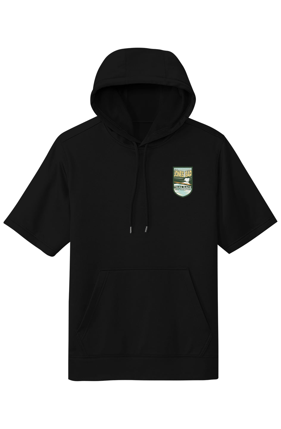 Jones Gap Trail Race Sport Wick Short Sleeve Hoodie