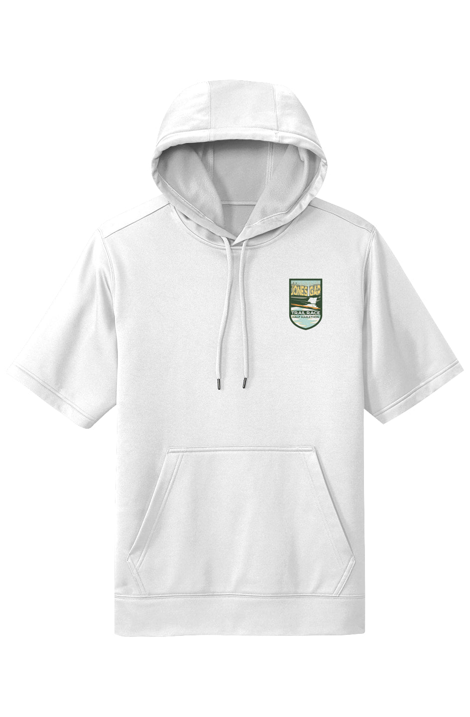 Jones Gap Trail Race Sport Wick Short Sleeve Hoodie